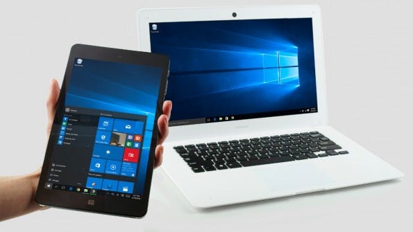 NexDock soll Smartphones, Tablets oder HDMI-Computer-Sticks in ein Notebook verwandeln. (Grafik: NexDock)