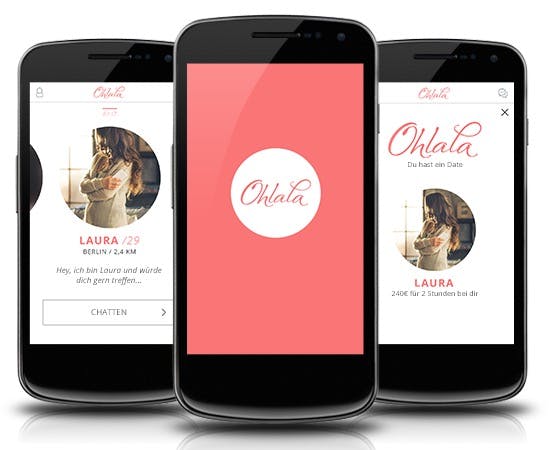 So sieht die Web-App von Ohlala aus. (BIld: Ohlala)