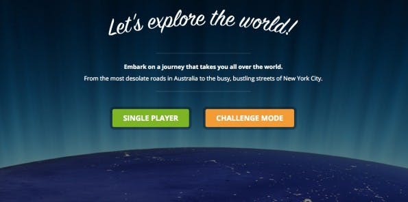 Im Spiel Geoguessr macht PlaNet eine vergleichsweise gute Figur. (Screenshot: Geoguessr)