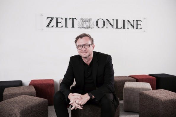 Im Gegensatz zu vielen Angeboten wächst die Homepage bei Zeit Online, sagt Jochen Wegner. (Foto: Zeit Online)