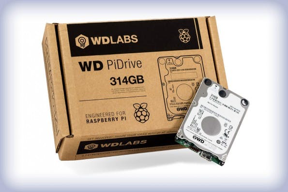 PiDrive: Festplatte für den Raspberry Pi (3). (Foto: Western Digital)