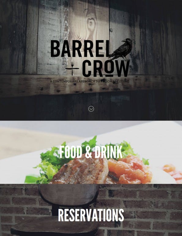 (Screenshot: barrelandcrow.com)