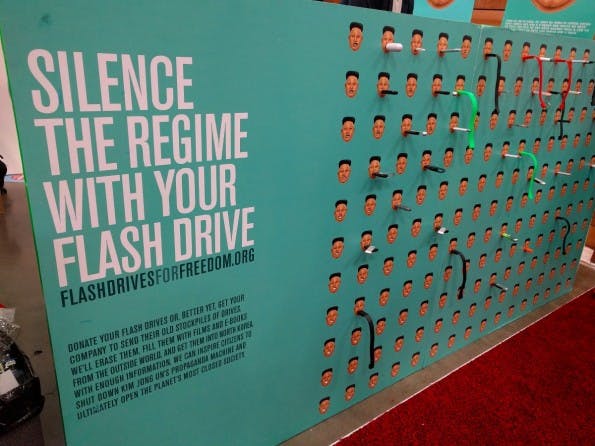 „Flash Drives for Freedom“ schmuggelt USB-Sticks nach Nordkorea, um die dortige Zensur zu unterlaufen. (Foto: t3n)