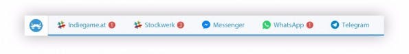 Im Franz-Messenger werden einzelne Kanäle in Tabs dargestellt. (Bild: Franz)