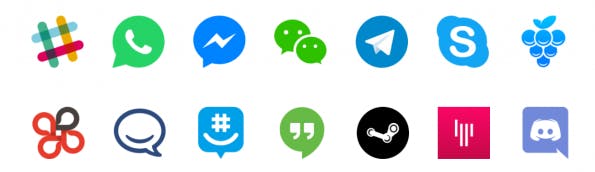 Franz: Folgende Messenger-Dienste werden unterstützt. (Screenshot: Franz)