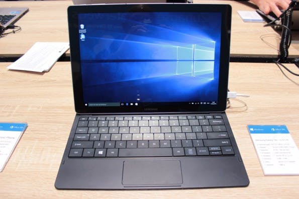 Schlankes Windows-10-Tablet: das Samsung TabPro S. (Foto: t3n)
