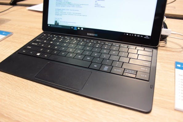 Das Keyboard ist Bestandteil des Lieferumfang des Samsung TabPro S. (Foto: t3n)