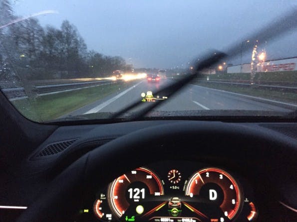 HUD BMW 740