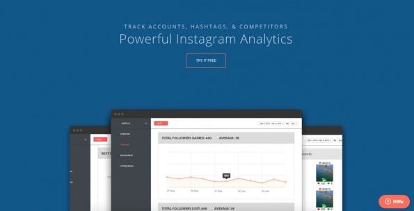 Monitoring- und Analytics-Tools für Instagram im Überblick – Meteoroid. (Screenshot: t3n.de)