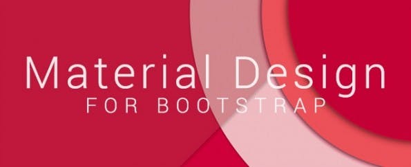 Material Design für Bootstrap. (Screenshot: Material-Design-Theme)
