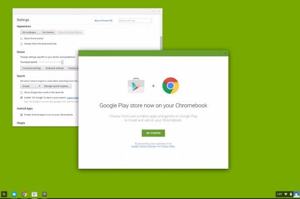 Chrome OS meets Android. (Bild: InauspiciousPagan)