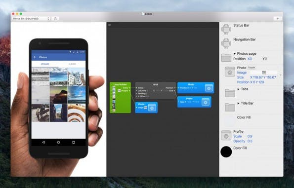 Mit Origami Studio wird Facebook noch dieses Jahr ein kostenfreies Prototyping-Tool veröffentlichen. (Screenshot: Facebook)