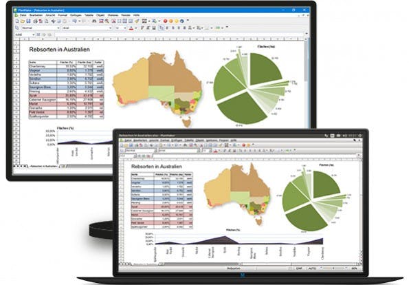 Gratis Office-Paket: FreeOffice 2016 steht zum kostenlosen Download bereit. (Grafik: Softmaker)