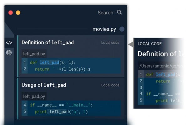 Smartes Helferlein: Kite soll euch immer relevante Informationen und Hilfestellungen direkt neben eurem Lieblings-Editor anzeigen. (Screenshot: Kite)