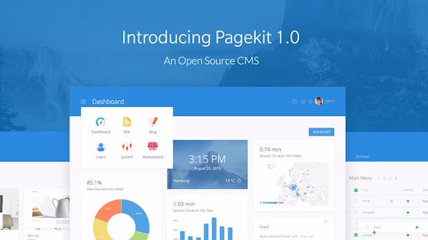 Pagekit 1.0: Das modulare Open-Source-CMS im Überblick