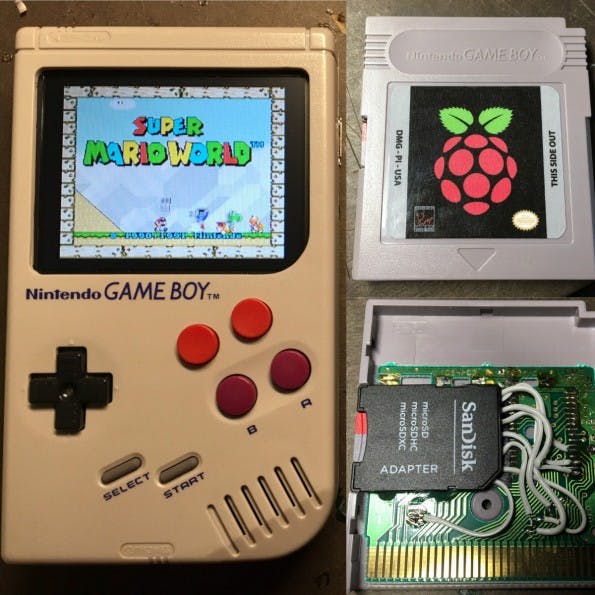 Game Boy Zero mit Raspberry-Pi-Herz. (Bild: sudomod.com)