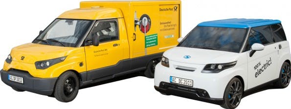 StreetScooter: Deutsche Post baut Elektroautos für die Paketzustellung. (Bild: Deutsche Post)