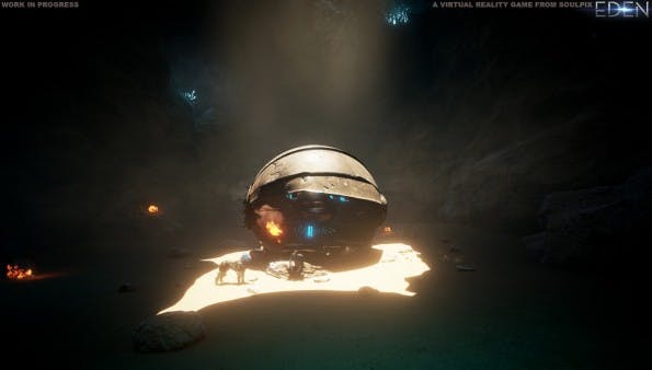 Eden wird das erste VR-Spiel aus dem Hause Soulpix. (Screenshot: Soulpix)