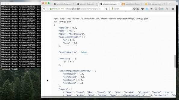 Empfehlungs-Software: Amazon DSSTNE ist jetzt Open Source. (Screenshot: YouTube/Julien Simon)
