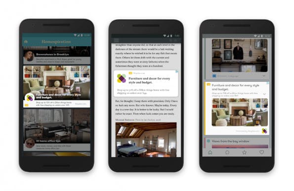 Diese nativen Werbeformate fügt Google dem Adwords-Netzwerk hinzu (Bild: Google)