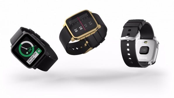 Pebble Time 2 ist der Nachfolger der Time- und Time-Steel-Modelle und weiterhin in drei Farben erhältlich. (Quelle: pebble.com)