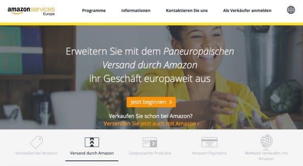 (Screenshot: Amazon Services)
