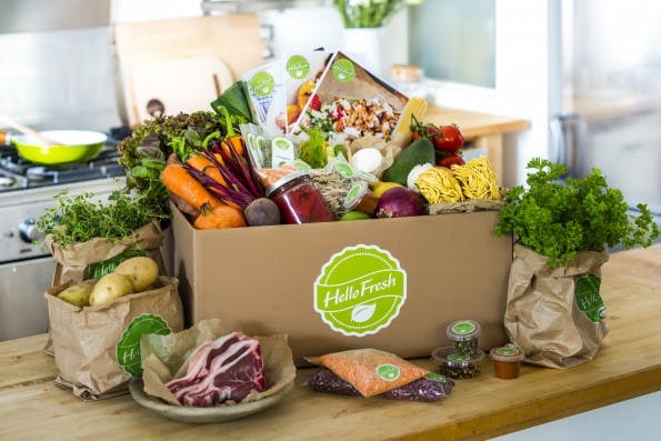Kochboxen wie die von HelloFresh erfreuen sich großer Beliebtheit. Das weckt auch bei Amazon Begehrlichkeit. (Foto: HelloFresh)