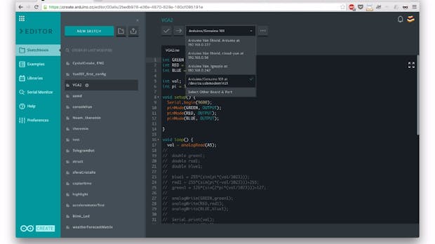 Arduino Create: Web-Entwicklungsumgebung jetzt in öffentlicher Beta-Phase