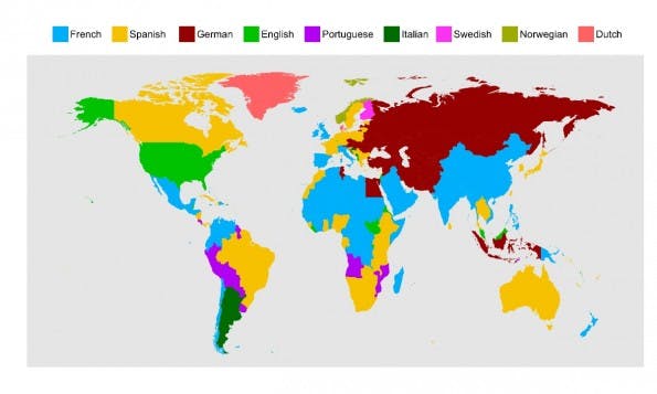 Zweitbeliebteste Fremdsprachen: Deutsch nimmt insgesamt den vierten Platz ein. (Grafik: Duolingo)