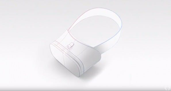 Referenz-Design: Das VR-Headset von Google Daydream. (Screenshot: Google)