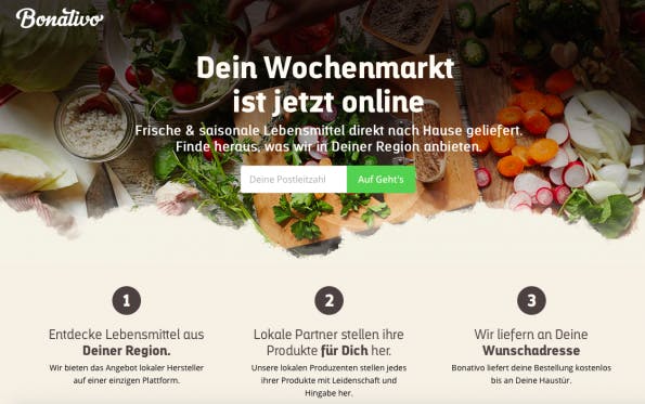Die Website von Bonativo ist noch online, der Dienst hat am Freitag allerdings sein Aus bekannt gegeben. (Screenshot: Bonativo)