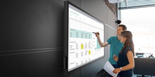 Dell bringt interaktives 70-Zoll-Display für den Konferenzraum