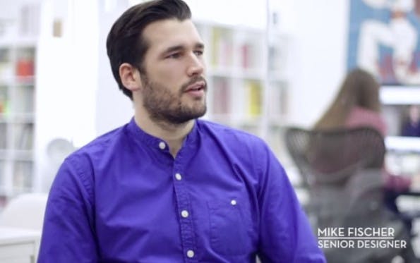 Freelance vs. Full-Time: Designer Mike Fisher spricht über die Vor- und Nachteile. (Screenshot: Computer Arts)