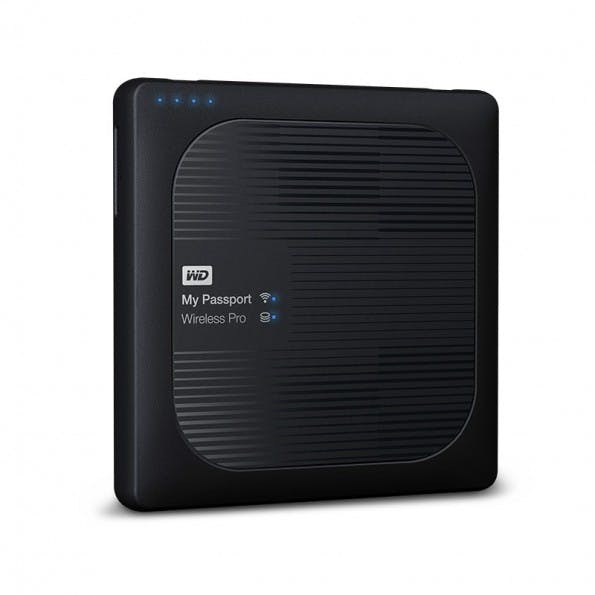 WD My Passport Wireless Pro: Wlan-Festplatte für Kreativ-Profis (Bild: Western Digital)