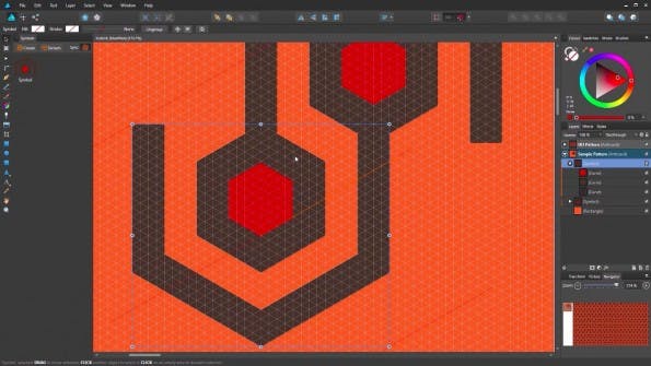 Vektor-Tool: Affinity Designer erscheint bald auch in einer Windows-Version. (Screenshot: Affinity Designer)