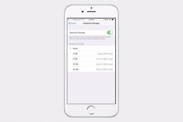 Speicher freischaufeln ist unter iOS 10 einfacher geworde