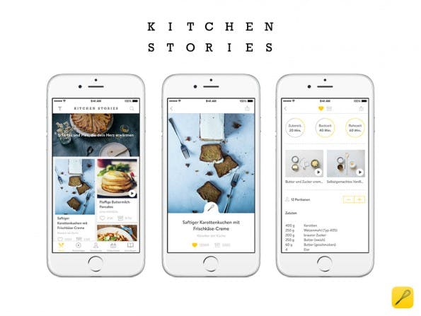 Rezepte per Video – das ist das Geschäftsmodell hinter dem Startup Kitchen Stories. (Foto: Kitchen Stories)
