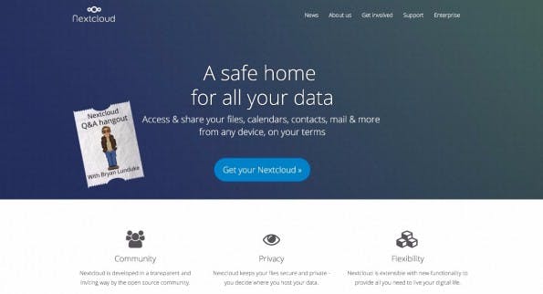 Nextcloud soll schon in wenigen Wochen in einer ersten Version erscheinen, die die einfache Migration von ownCloud ermöglicht. (Screenshot: Nextcloud)
