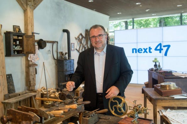 Technikvorstand Siegfried Russwurm wird die Siemens-Startup-Schmiede Next47 kommissarisch leiten. (Foto: Siemens)
