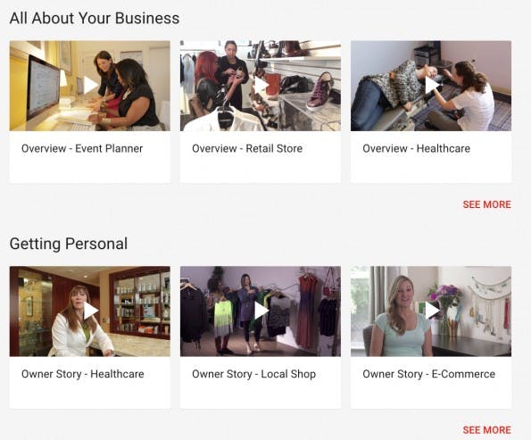 Die neue Director-Suite von Youtube: In den USA werden Firmen sogar kostenlos beim Dreh ihrer Werbevideos unterstützt. (Screenshot: youtube.com)