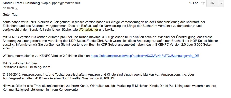 Amazon KENP 3000