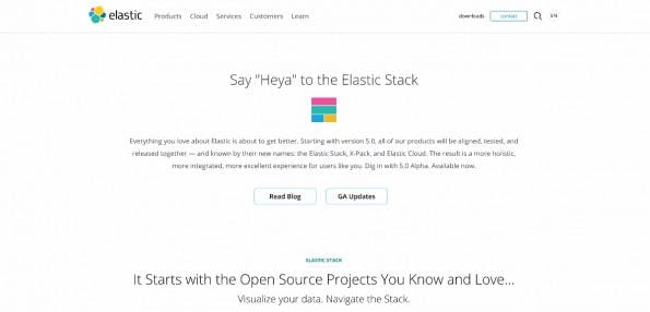 Der BR nutzt Elastic Stack. (Screenshot: Elastic Stack)