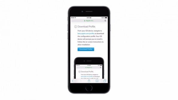 Um die Public Beta von iOS 10 auf dem iPhone oder iPad zu installieren, müsst ihr ein entsprechendes Profil aktivieren. (Bild: Apple)