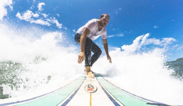 Surfen auf Sri Lanka: Sebastian Canaves hat sich mit seinem Reiseblog einen Traum erfüllt. (Foto: Off the Path)