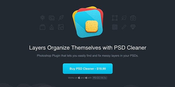 (Screenshot: psdcleaner.madebysource.com)
