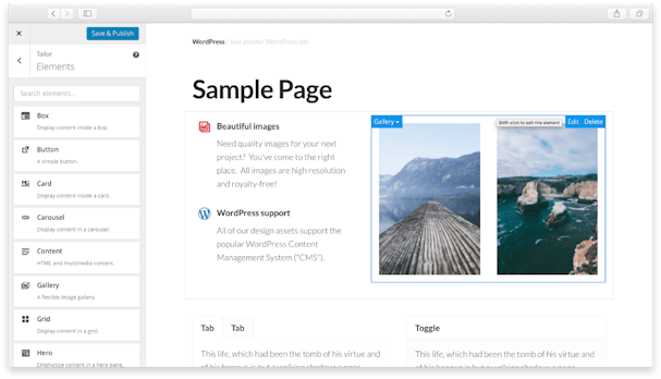 Wenn der WordPress-Editor nicht ausreicht: Mit Tailor individuellere Layouts einfach erstellen