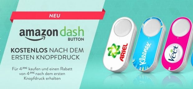 32 Marken mit hunderten Produkten bietet der deutsche Amazon-Dash-Button aktuell. (Screenshot: Amazon)