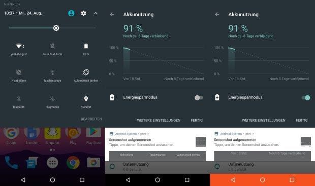 android desktop ansicht dauerhaft