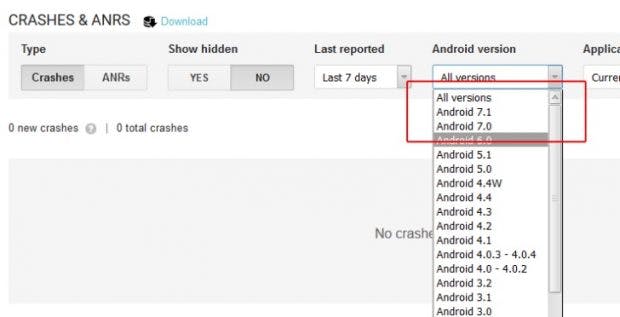 Ein erstes offizielles Lebenszeichen von android 7.1. (Bild: Android Police)
