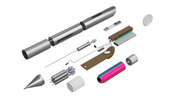 Explosionszeichnung des Cronzy Pen. (Quelle: Cronzy Inc.)